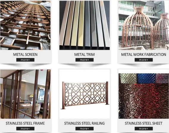 316 8K Mirror Golden Stainless Steel Sheet Plate Decorative Cold Rolled 1mm SS Sheet