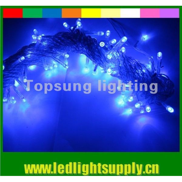 120v Pink 100 led Holiday Decoration Lights Twinkle Fairy String