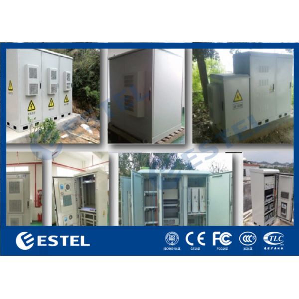 Door Mounted R134A Refrigerant Heat Exchanger 48VDC 120W/K IP55 ISO9001 Approval