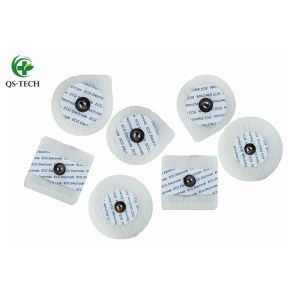 China Roundsnap disposable ecg electrode padsecg chest electrodeecg alligator clips wholesale