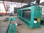 High Efficiency Gabion Wire Mesh Machine Green Color With Automatic Oil System