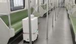 Metro Disinfectant Spray Robot Dry Mist Mobile Intelligent Sterilisation Robot