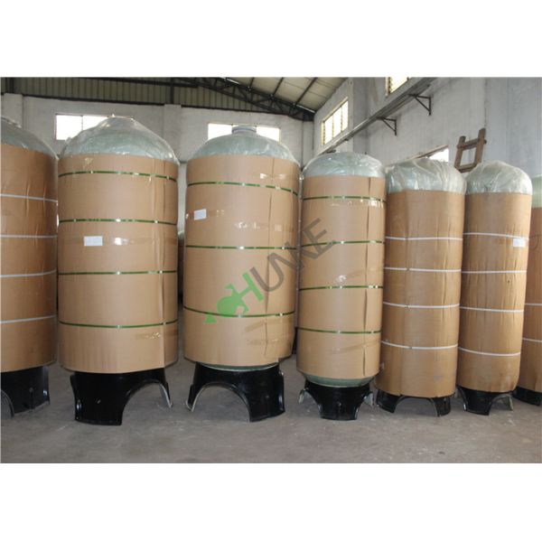 Big Capacity FRP Filter Housing RO Water Storage Tank With Distributor