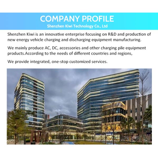 Modern Design Style VW Tiguan SUV 22kw Charging Station Plug Temperature Detection