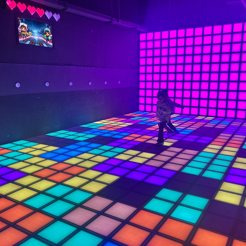 Dreamland Hot Sale Touch Interactive Stage Dance Floor LED Screen Floor Display For Games