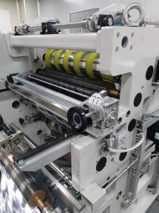 China Multi Functional 120mm Automatic Roll Slitter Servo Motor Driven Paper Slitter Rewinder Machine wholesale