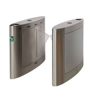 China 0.2 Seconds Half Height Barrier Turnstile Gate IR Sensors Control on sale