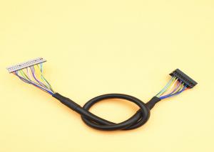China 2*10 Pin Dupont LVDS Cable Assembly , Hirose Housing LED To LCD Converter Cable on sale