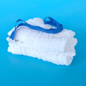 China 100% Cotton Medical Disposable Surgical Lap Sponge Non Sterile 18*18'' wholesale