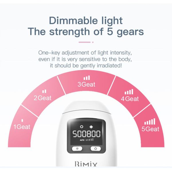 5 Levels 12V 4.0A Permanent Hair Removal Machine For Home Use