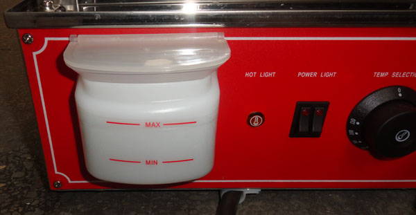 Full Visual Glass Food Display Showcase Electric Food Steam Warmer Showcase