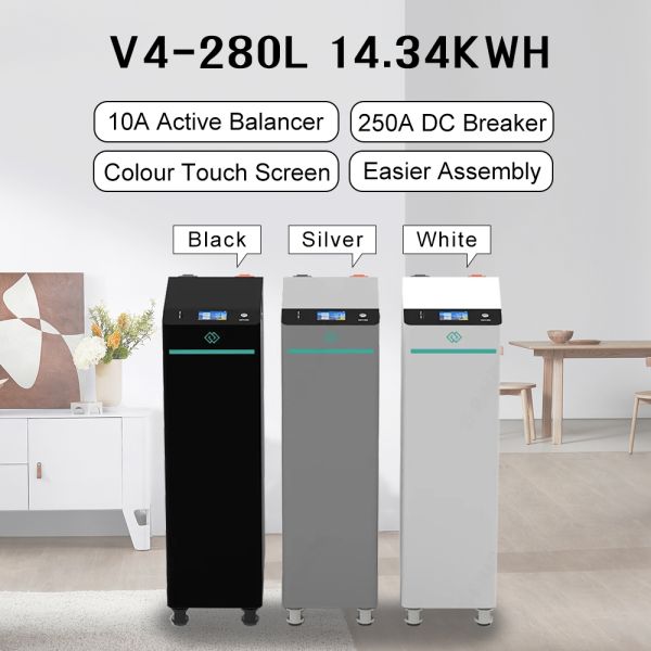 EU Stock Seplos V4 Lifepo4 Battery Pack 48V 51.2V 280ah/304ah/314ah/320ah DIY Battery Kits