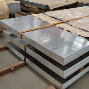 China Astm 3mm galvanised steel sheet Zero Spangle 600mm-1500mm Width on sale