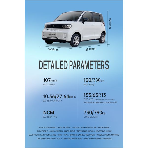 Quality Choice Blaval Eq Versatile Electric Van New Energy Vehicles Commercial Use