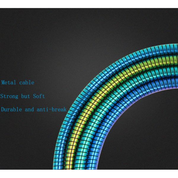 Manganese Steel Usb Type C To Usb Cable 3A 3 Foot Super Strong