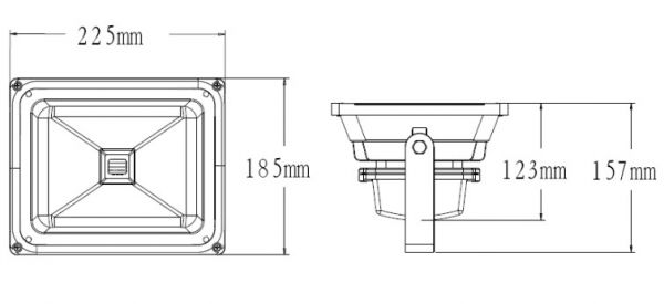 30W led Flood Light,2800LM,IP65 outdoor Flood light