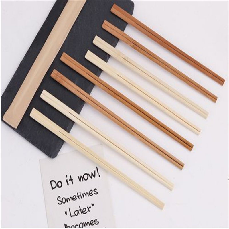 Convenient Stocked Carbonized Disposable Tensoge Bamboo Chopsticks Ideal for Household/Restaurant/Hotel and Eco-Friendly