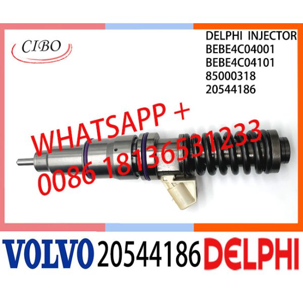 20544186 Common Rail Fuel Diesel Injector BEBE4C04001 BEBE4C04101 20544186 85000318 E1 for VOL 16 LITRE TRUCK