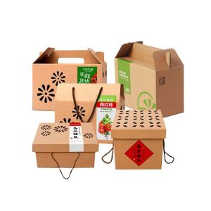 China Custom Fruit Packing Box Folding Ardboard Gift Packaging Boxes on sale