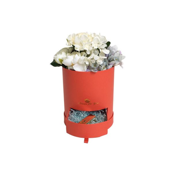 Matte Lamination Flower Bouquet Boxes , DIY Flower Gift Boxes For Packaging