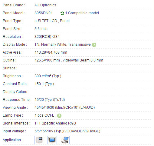 LCD Panel Types NL10276BC30-18C NEC 15.0inch 1024x768 pixels LCD Display