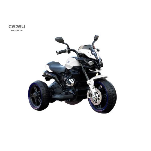 Dual Drive Kids Riding Motorcycles Handle Accleration 6V4AH