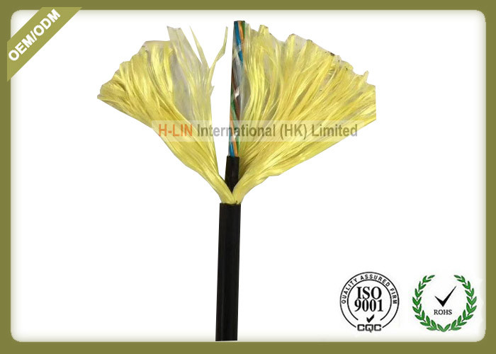 China ADSS All Dielectric Self Supporting Aerial Cable 2 ~ 144 Core With Double Jacket wholesale