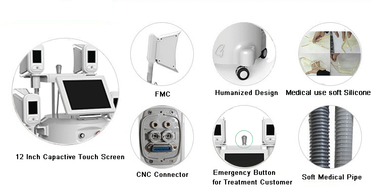 CE approved! 12 inch big screen Cryolipolysis Fat Freeze Slimming Machine For Fat Reducing With 1600W Output Power