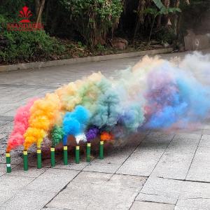 China 2 Minutes Rainbow Colorful Smoke Bomb Handheld OEM Package wholesale