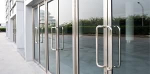 China Entrance Aluminum Swing Doors Manual Or Automatic Sensor Open For Mall wholesale