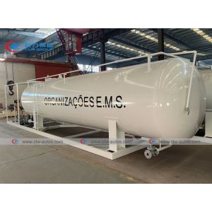 ASME 20cbm 10MT Skid Mounted LPG Gas Refilling Plant