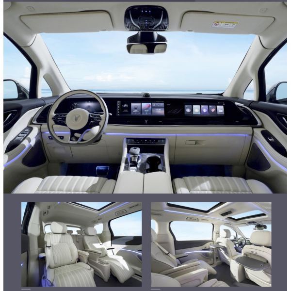 2023 Voyah Dreamer Dongfeng MPV Hybrid Used Cars with CATL Battery Technology and Maximum Speed 200 KM from Verified