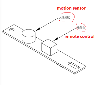 Motion Sensor LCD Screen Components For LCD Advertising Board
