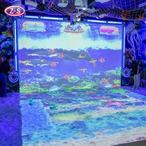 China Education Integration AR Joyful Beach Interactive Projection Game System wholesale