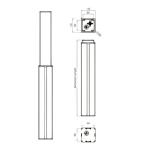 Adjustable Electric Operation Table Lifting Columns DC Telescopic Pillar