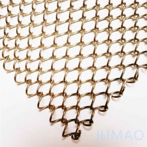 China Architectural Metal Mesh Curtains Screen For Doorway Restaurant wholesale