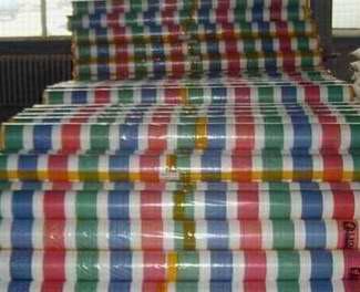 Stripe Color Poly Tarp Brown Tarp Yellow Tarp Orange Tarp With Grommets