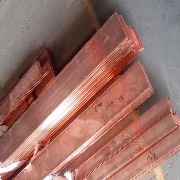 160mm C22600 Pure Copper Flat Bar Square Brushed Rectangular Alloy