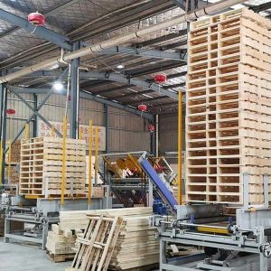 China American 42*42 Wooden Pallet Automatic Assembling Machine on sale