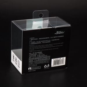 Custom Design Plastic Boxes Packaging Hanging PET PVC Packaging Box