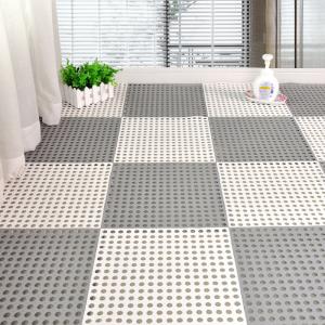 China Mesh Drainage Stitching Bathroom Splicing Floor Mat Color Combination wholesale