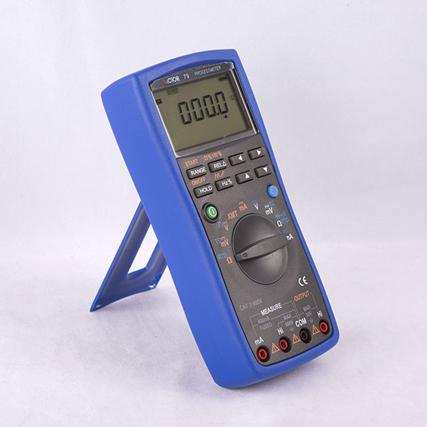 Digital Multimeter Process Calibrator Signal Source CAT IV 600V With 40MΩ Resistance RTD RSKEJTNB Cu50 Pt100