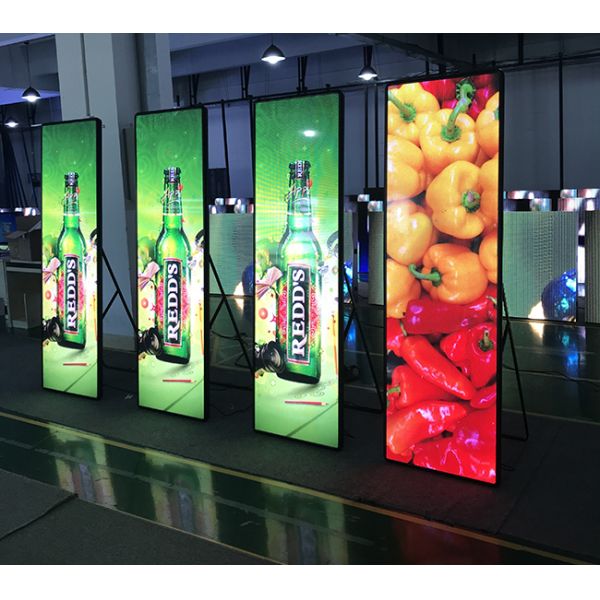 Ultra Thin HD P2.5 Led Video Screen Rental , Commercial Ads Indoor Led Display Screen