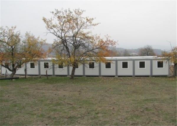 Quality Polystyrene Panel Residential Solid Prefabricated Conex Box Homes for sale