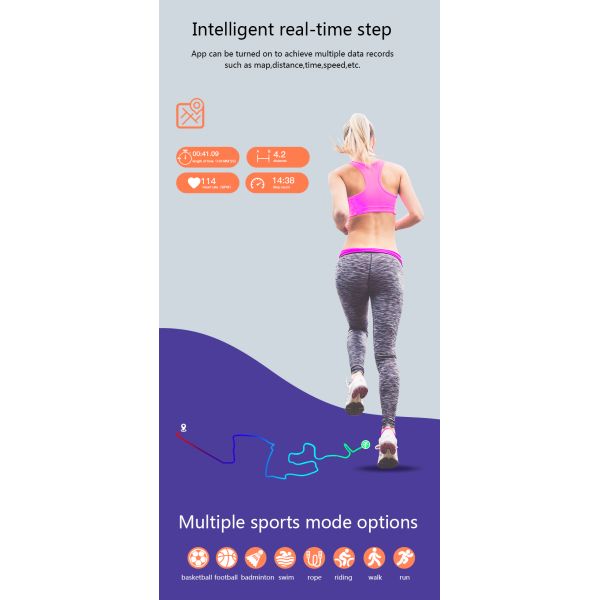 Aamzfit Bluetooth Calling Smartwatch SLIDER Global Aamzfit Bip Spanish Sport Watch