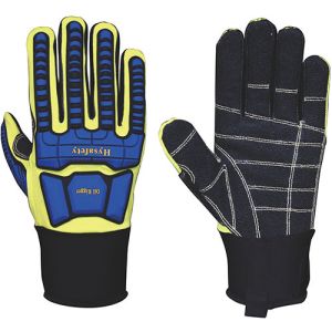 China Full Finger Leather Impact Resistant Gloves Ergonomic High Protection Gloves wholesale