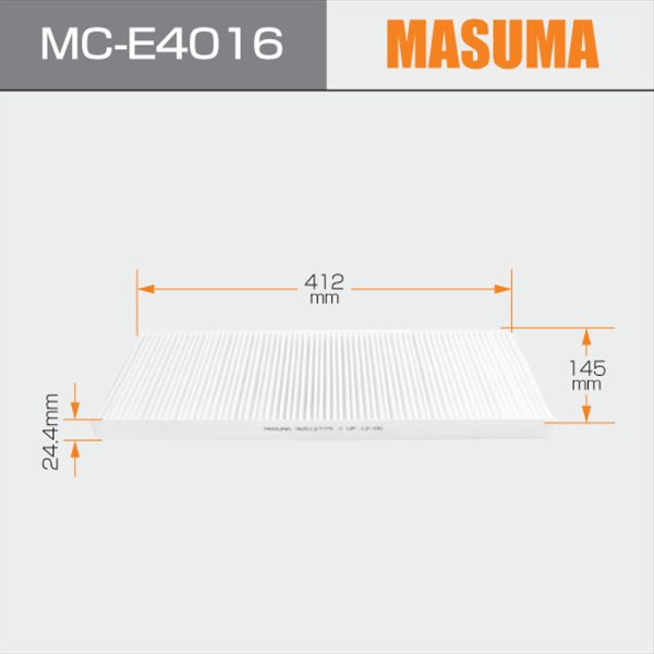 Long Lasting MC-E4016 MASUMA Auto Cabin Air Filter 1808607 90512779 for OPEL VECTRA-C