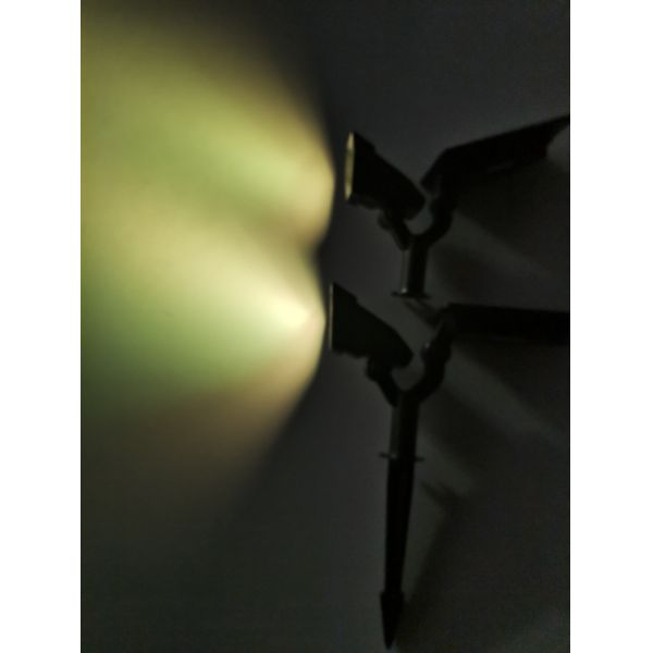 LED outdoor light solar garden spotlight