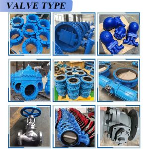 Handwheel Operated Soft Seal Resilient Seated Cast Iron Flange Gate Valve for
