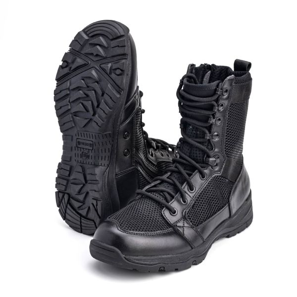 Black Marine Military Boots Ultra Light Combat Tactical Boots For Men EU 37-46